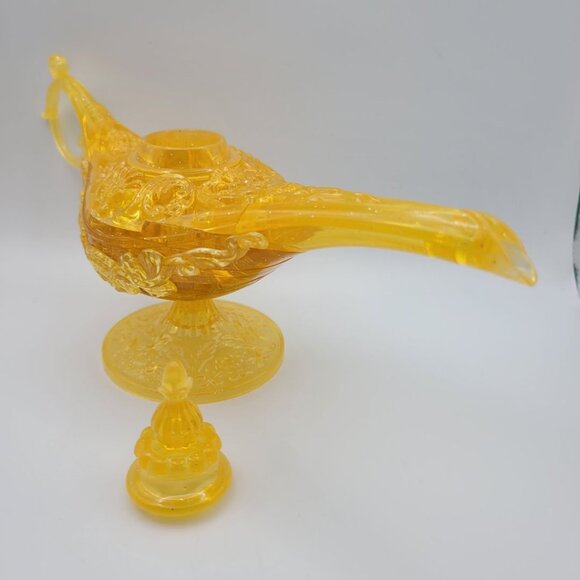 Disney Aladdin Lamp Crystal Puzzle 3D Layers Vertical Stacking Lid Completed - Picture 4 of 11